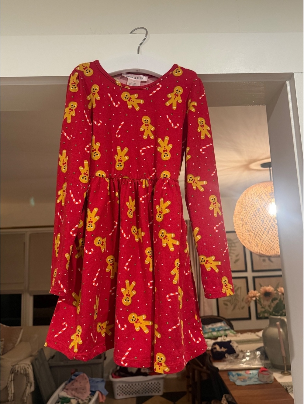 Emma & Elsa Christmas Dress